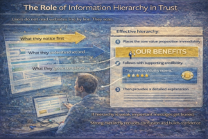 The Role of Information Hierarchy in Trust