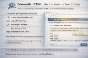 Semantic HTML: The Foundation of Search Clarity