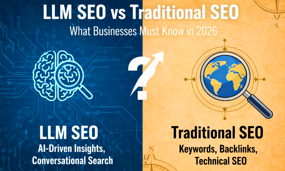 LLM SEO vs Traditional SEO: What Businesses Must Know in 2026