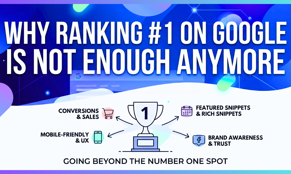 Why Ranking #1 on Google Is Not Enough Anymore