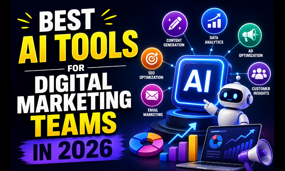 Best AI Tools for Digital Marketing Teams in 2026