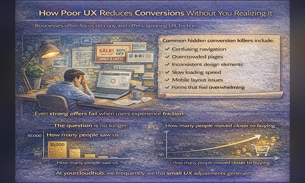 How Poor UX Reduces Conversions Without You Realizing It
