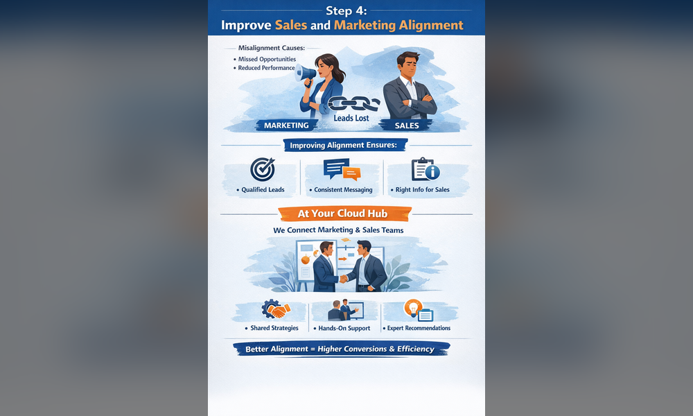 Step 4: Improve Sales and Marketing Alignment