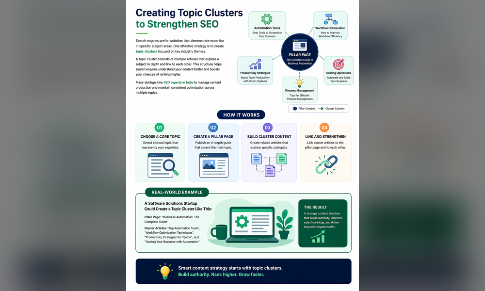 Creating Topic Clusters to Strengthen SEO 