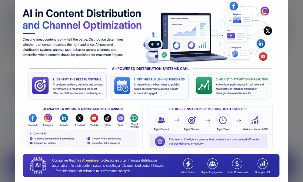 AI in Content Distribution and Channel Optimization