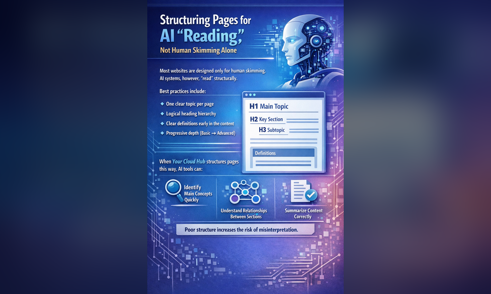 Structuring Pages for AI “Reading,” Not Human Skimming Alone