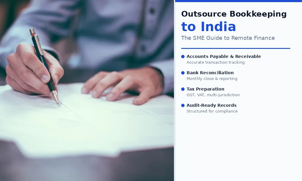 Outsource Bookkeeping to India