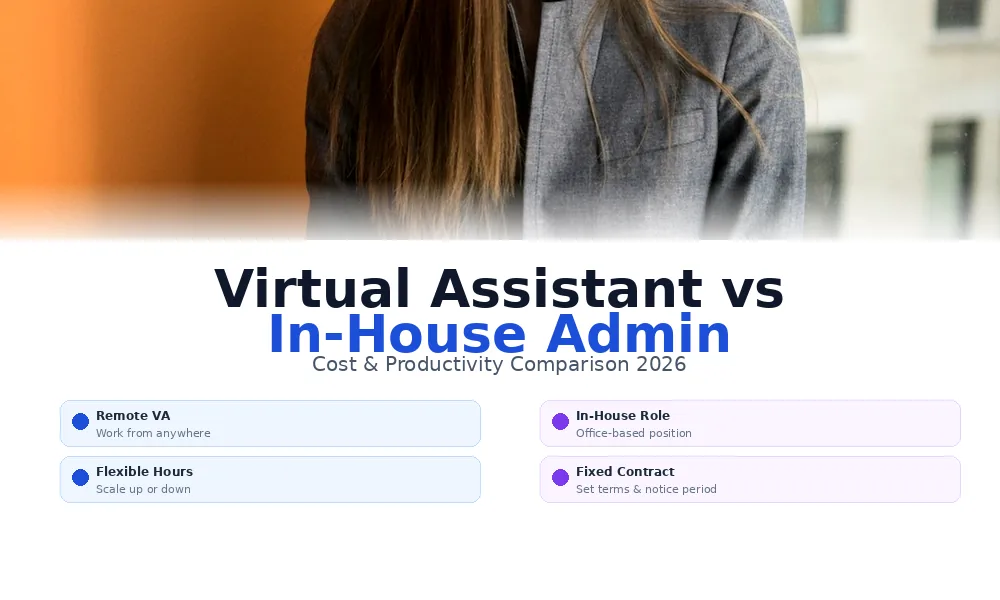 Virtual Assistant vs In-House Admin 2026