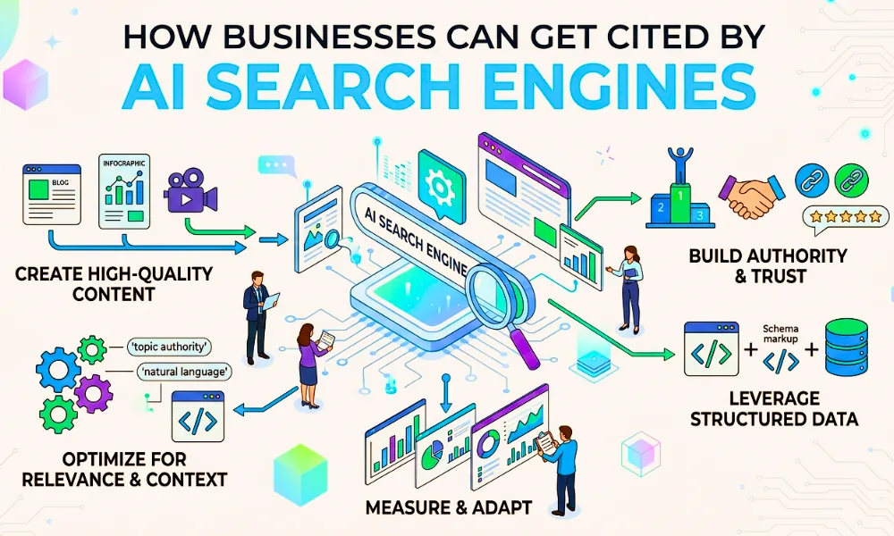 How Businesses Can Get Cited by AI Search Engines