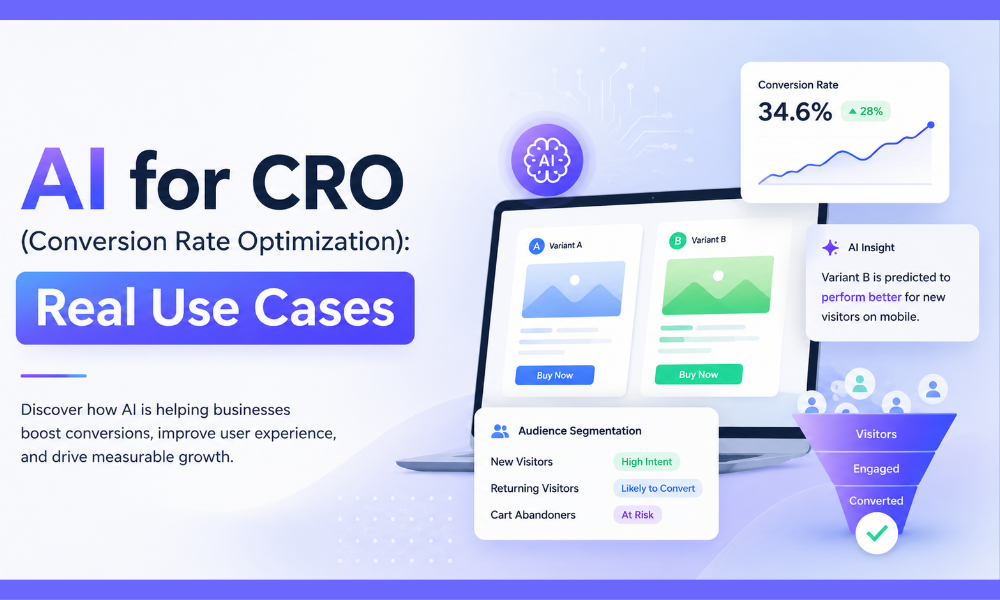 AI for CRO (Conversion Rate Optimization): Real Use Cases