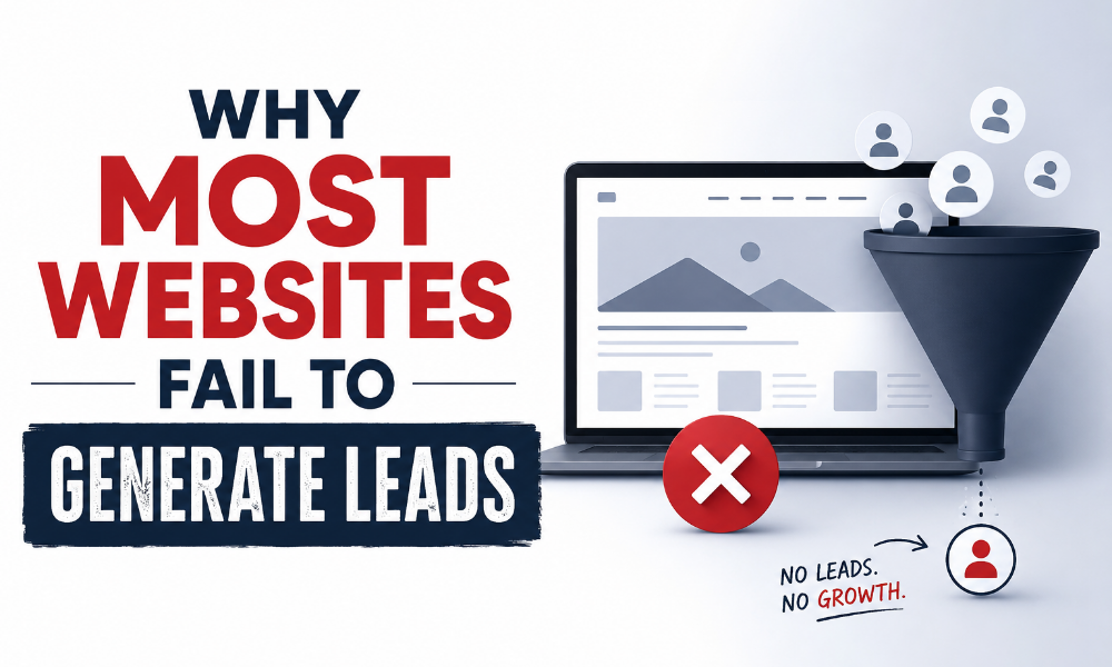 Why Most Websites Fail to Generate Leads