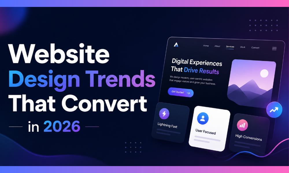 Website Design Trends That Convert in 2026