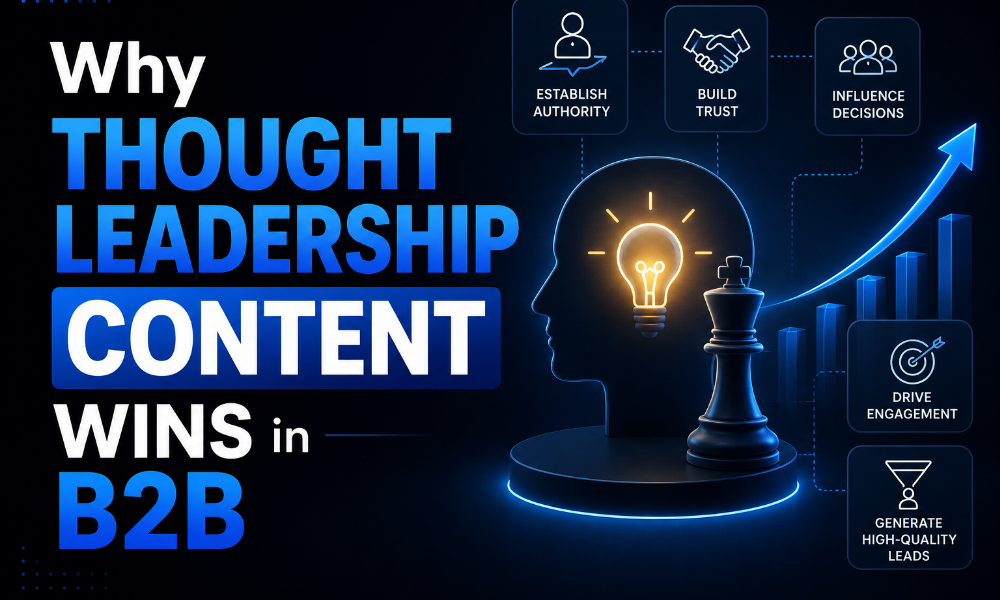 Why Thought Leadership Content Wins in B2B