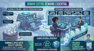 Human Editing Remains Essential