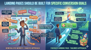 Landing Pages Should Be Built for Specific Conversion Goals