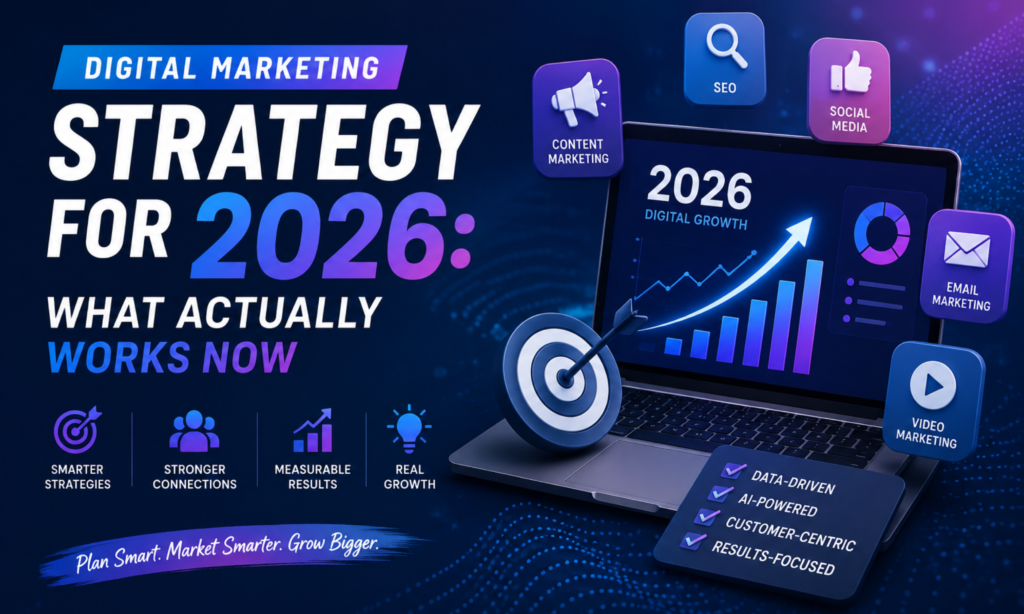 Digital Marketing Strategy for 2026: What Actually Works Now