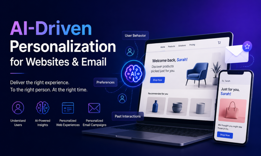 AI-Driven Personalization for Websites & Email