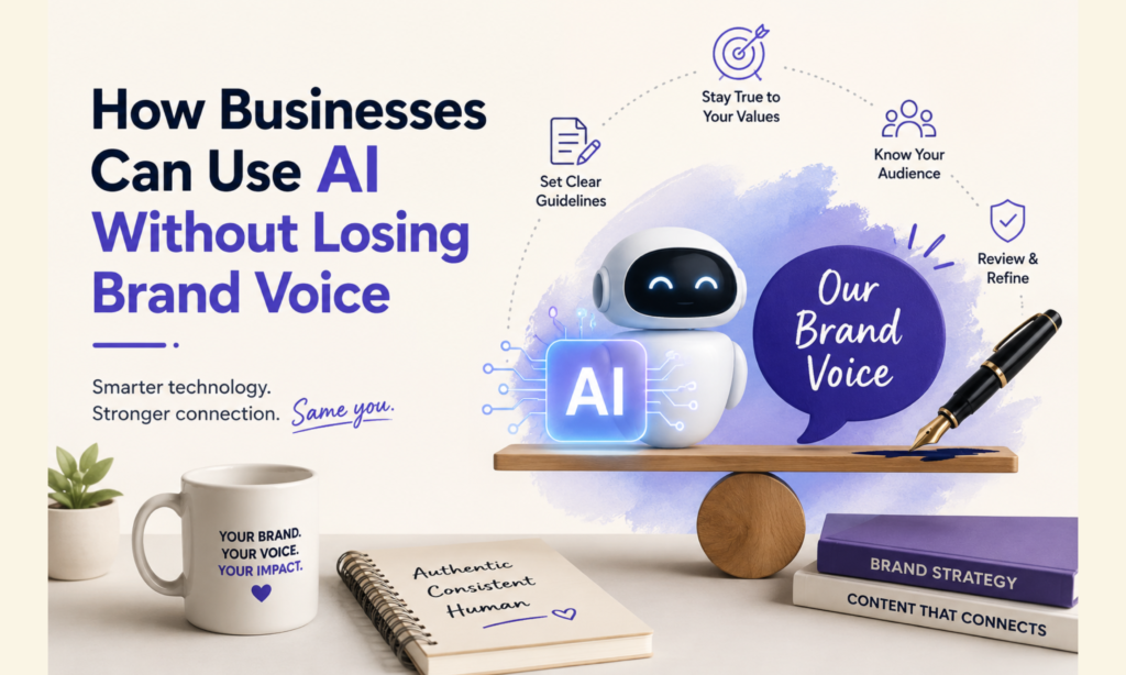 How Businesses Can Use AI Without Losing Brand Voice