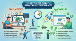 Website Speed Directly Impacts Conversion Rates