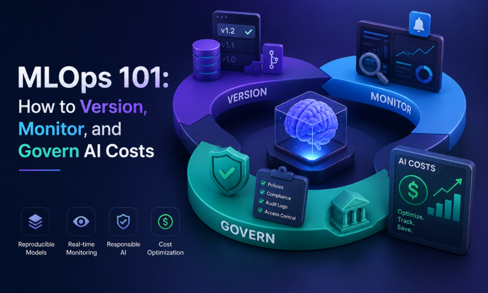 MLOps 101: How to Version, Monitor, and Govern AI Costs